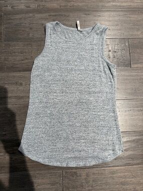 Banana Republic Light Heather Gray Sleeveless Tank